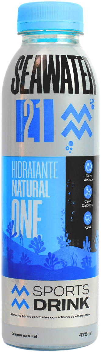Botella Seawater 121 Natural One
